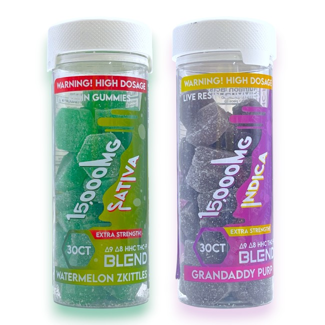 RA ROYAL LR BLEND D9+D8+HHC+THCP GUMMIES 500MG 30CT JAR