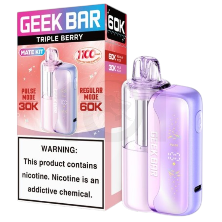 GEEK BAR MATE KIT 60000 POD DEVICE 5% - TRIPLE BERRY