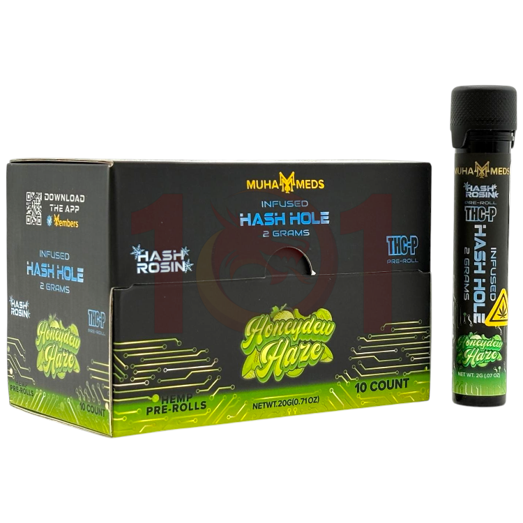 MUHA MEDSHASH HOLE THCP PREROLL 2GM - HONEYDEW HAZE
