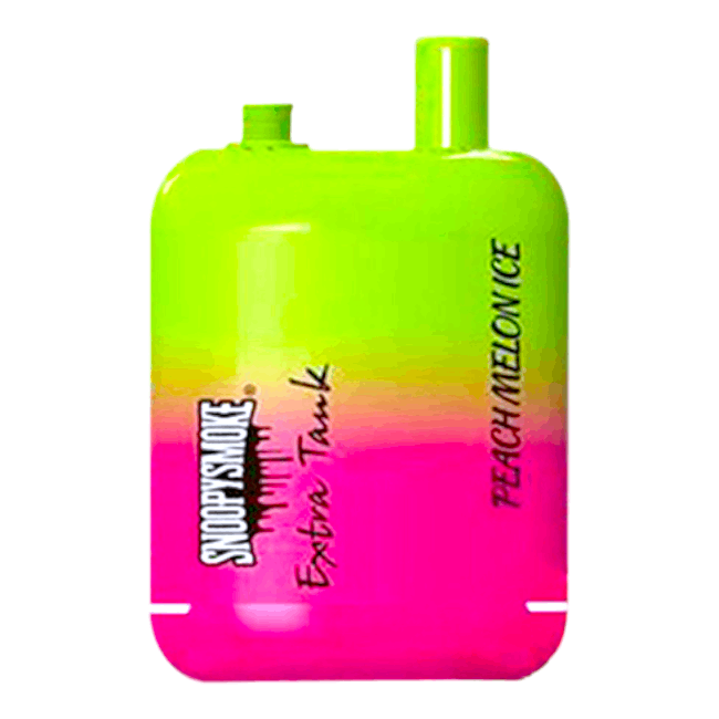 SNOOPY SMOKE EXTRA TANK 15000 5% - PEACH MELON ICE