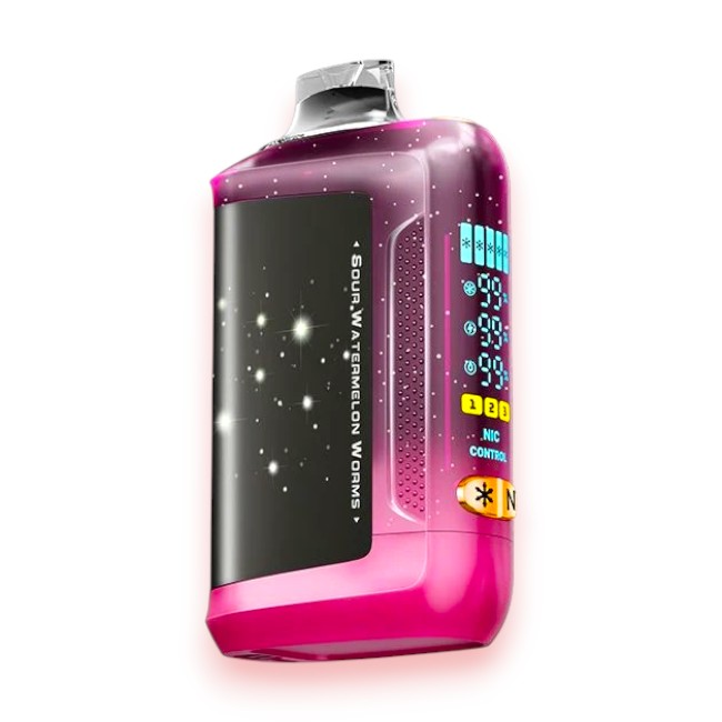 YOVO STARWALK 40000 5% - SOUR WATERMELON WORMS