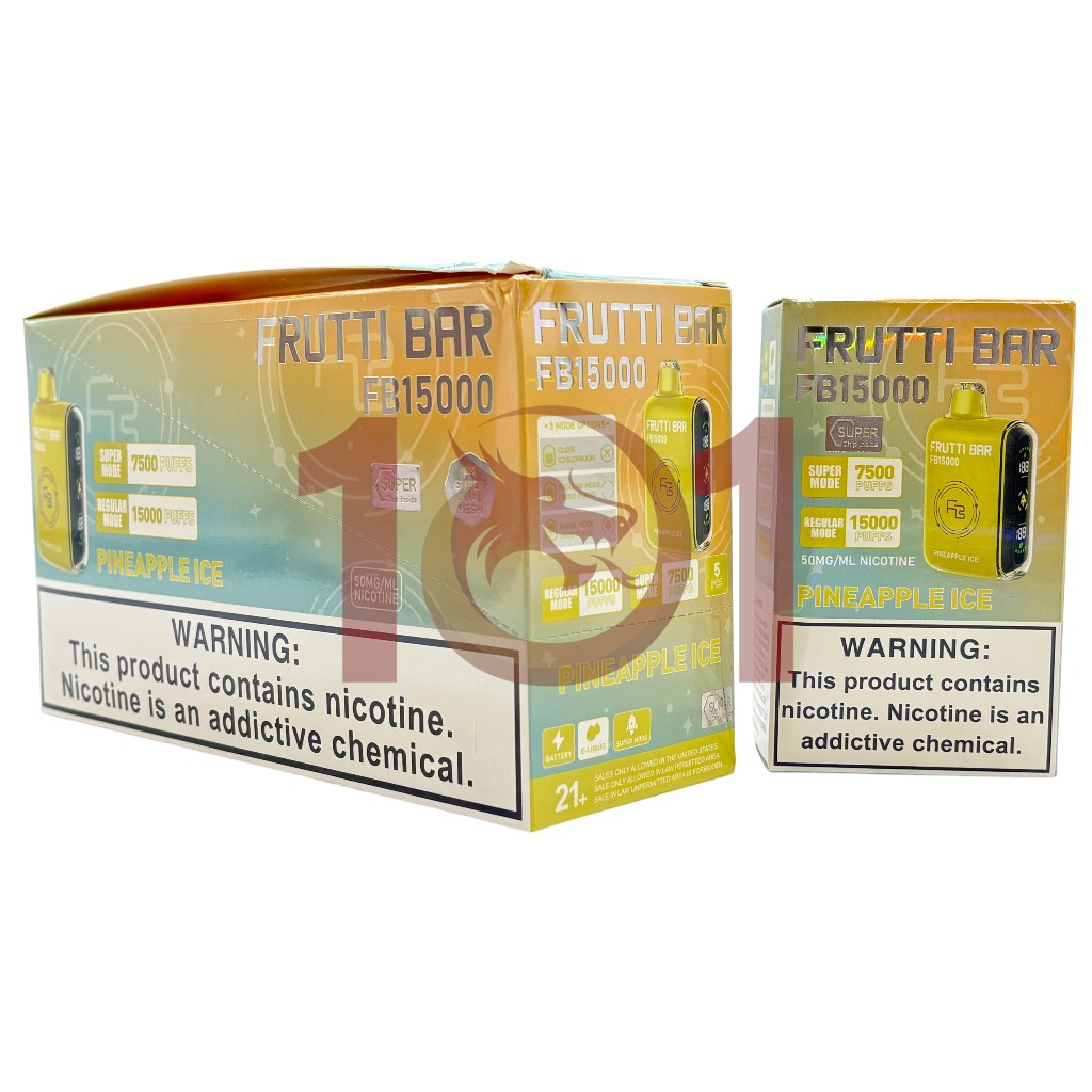 FRUTTI BAR FB15000 5% - PINEAPPLE ICE