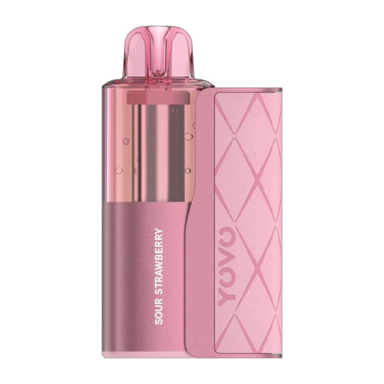 YOVO JB50000 POD DEVICE 5% - SOUR STRAWBERRY