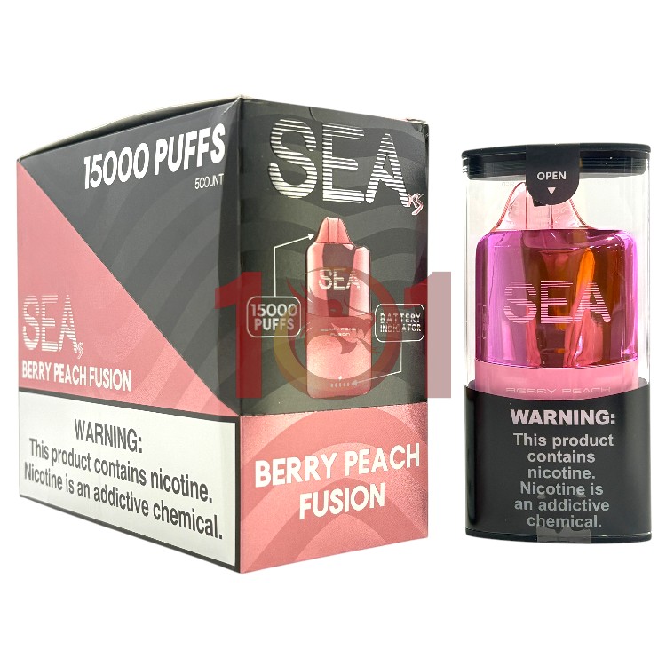 SEA XS 15000 5% - BERRY PEACH FUSION