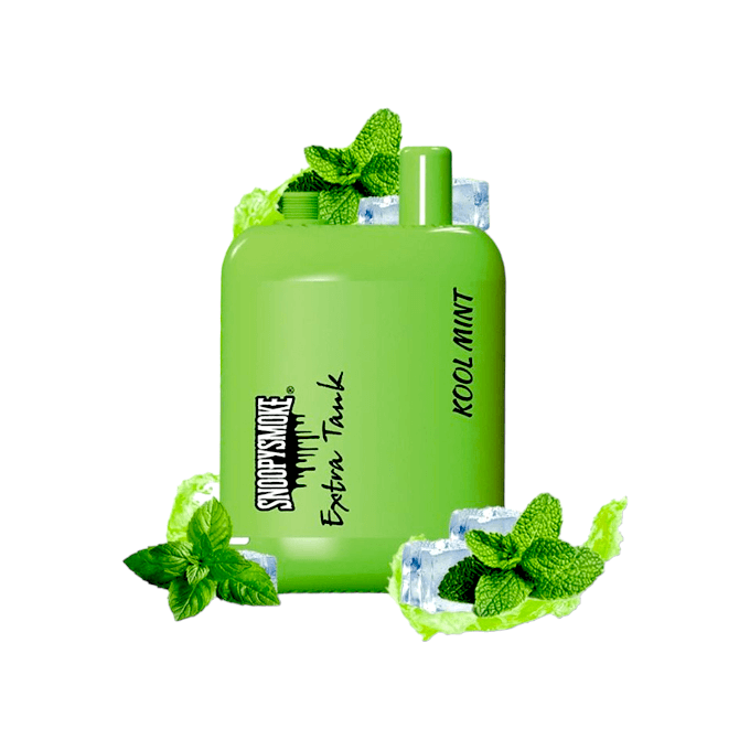 SNOOPY SMOKE EXTRA TANK 15000 5% - KOOL MINT