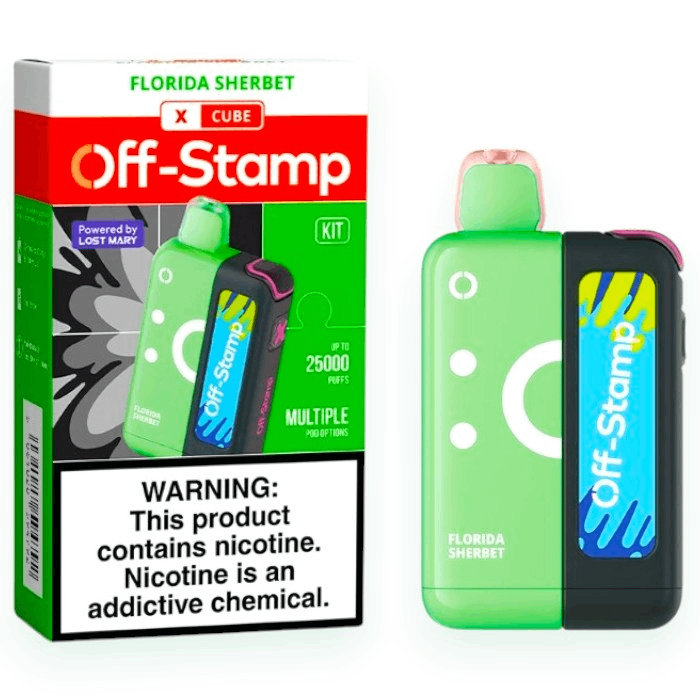 OFF-STAMP 25000 5% X CUBE KIT - FLORIDA SHERBET
