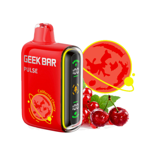 GEEK BAR PULSE 15000 5% - CALIFORNIA CHERRY