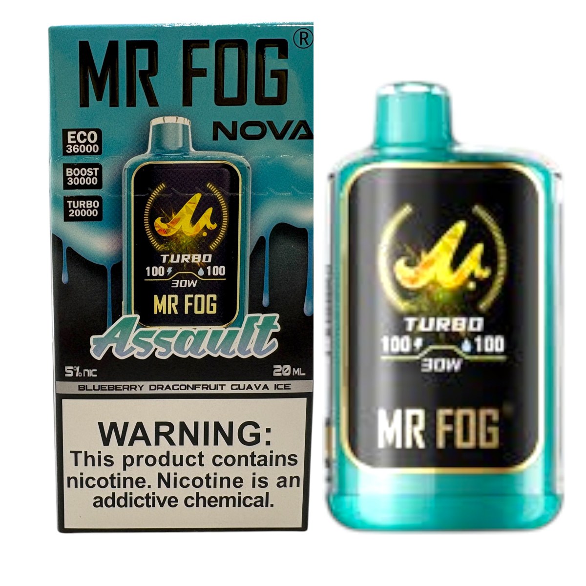 MR FOG NOVA 36000 5% - ASSAULT