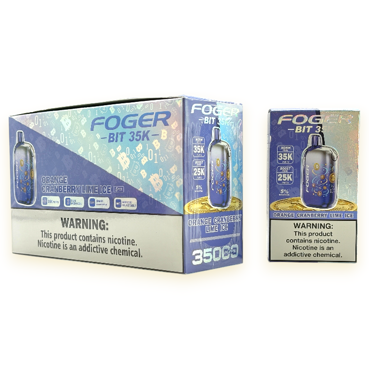 FOGER BIT 35000 5% - ORANGE CRANBERRY LIME ICE