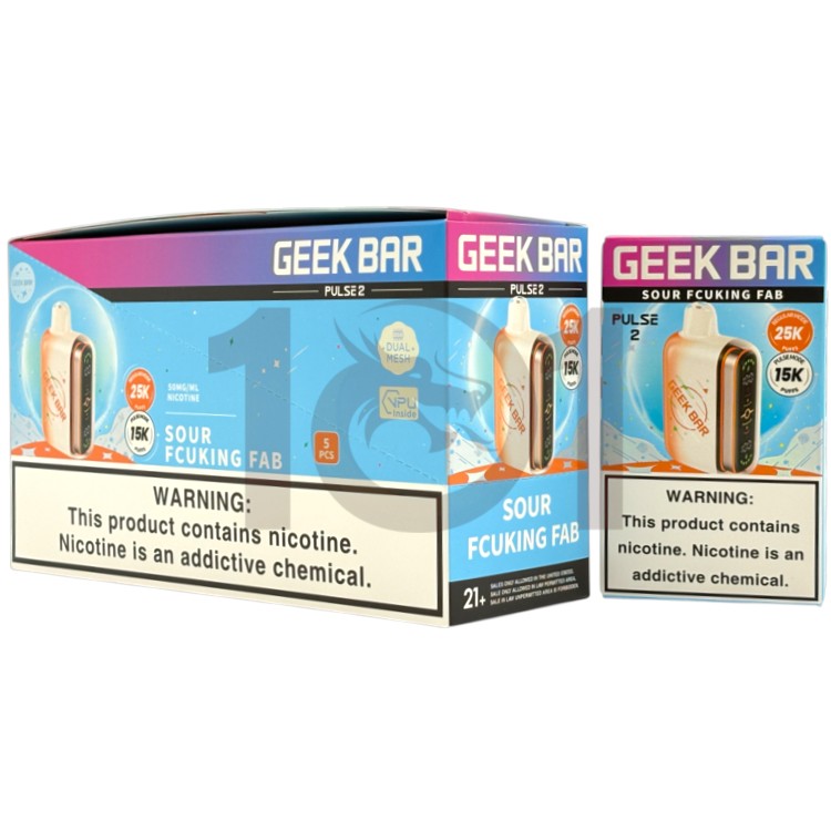 GEEK BAR PULSE 2 25000 5% - SOUR FCUKING FAB