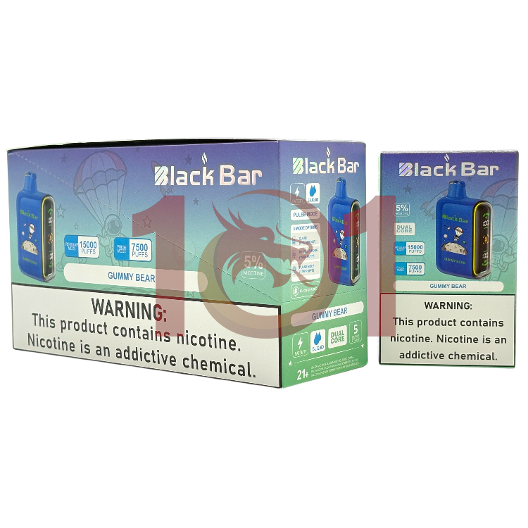 BLACK BAR 15000 5% - GUMMY BEAR