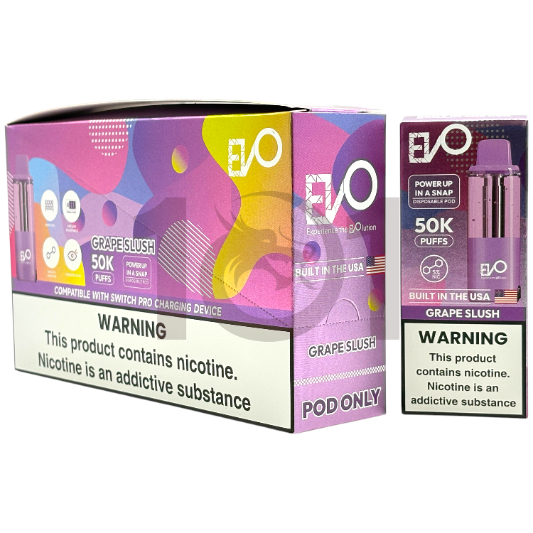 EVO SWITCH PRO 50000 POD 5% - GRAPE SLUSH