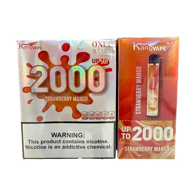 KANGVAPE 2000 5% - STRAWBERRY MANGO