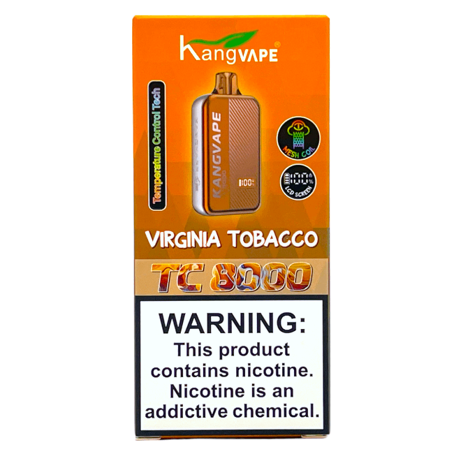 KANGVAPE TC8000 5% - VIRGINIA TOBACCO