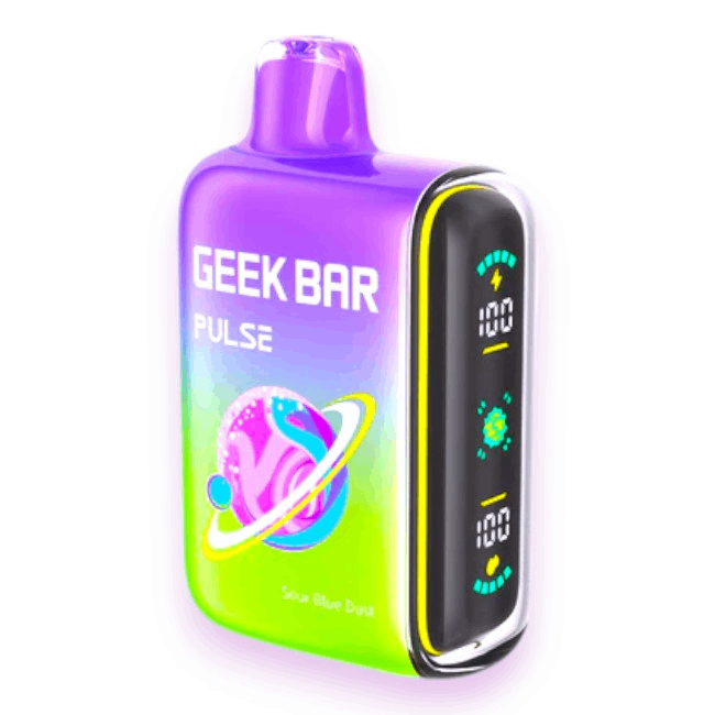 GEEK BAR PULSE 15000 5% - SOUR BLUE DUST