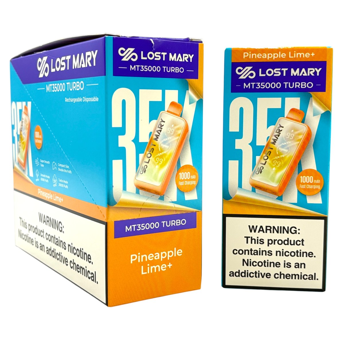 LOST MARY MT35000 TURBO 5% - PINEAPPLE LIME+