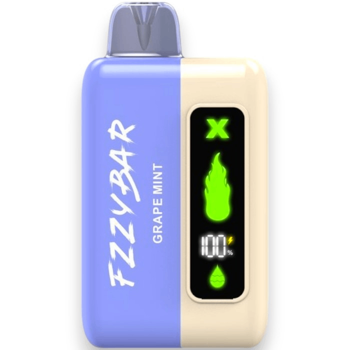 FZZYBAR X20000 SALT 5% - GRAPE MINT