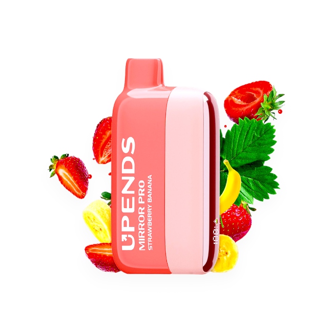 UPENDS MIRROR PRO 12000 5% - STRAWBERRY BANANA