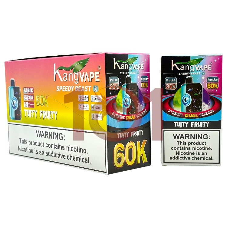 KANGVAPE SPEEDY BEAST 60000 5% - TUITY FRUITY