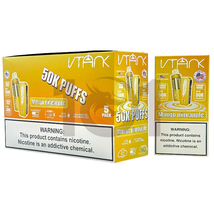 VTANK 50000 POD DEVICE 5% - MANGO PINEAPPLE