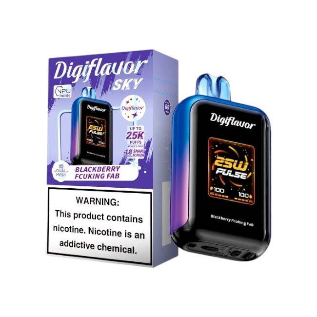 DIGIFLAVOR SKY 25000 5% - BLACKBERRY FCUCKING FAB