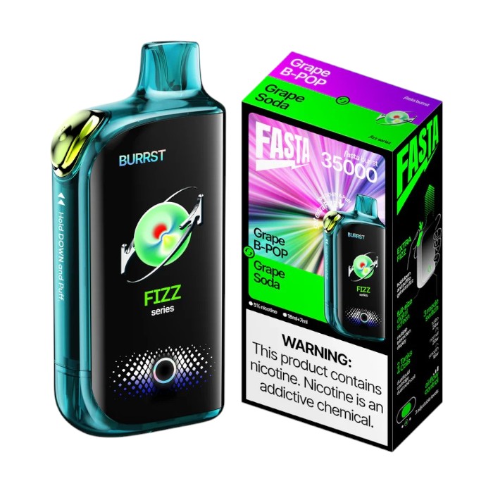 FASTA BURRST 35000 5% - FIZZ SERIES GRAPE SODA