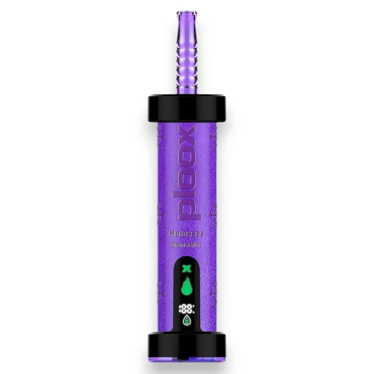 PLOOX MOLASSES 75000 0.5% - GRAPE MINT