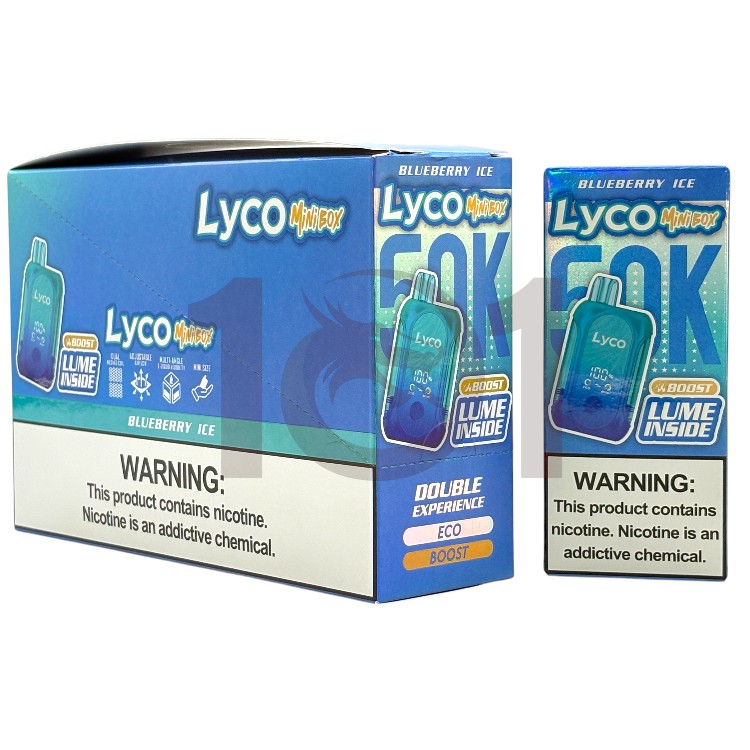 LYCO MINI BOX 50000 5% - BLUEBERRY ICE