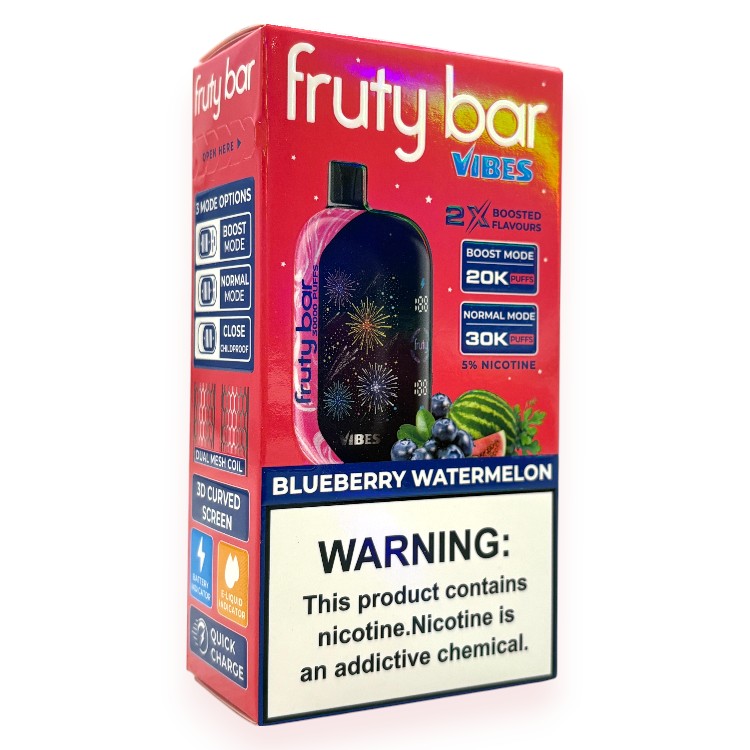 FRUTY BAR VIBES 30000 5% - BLUEBERRY WATERMELON