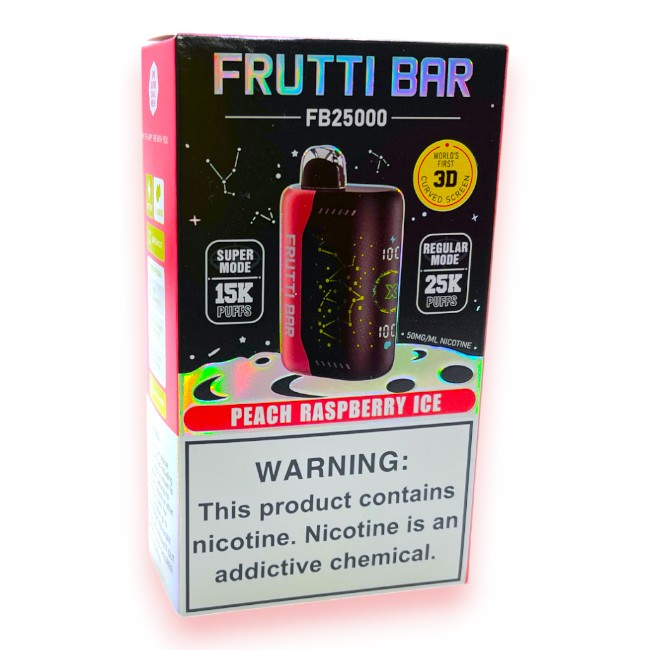FRUTTI BAR FB25000 5% - PEACH RASPBERRY ICE