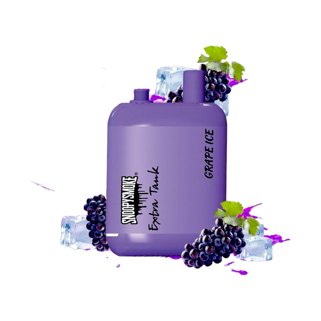 SNOOPY SMOKE EXTRA TANK 15000 5% - GRAPE ICE