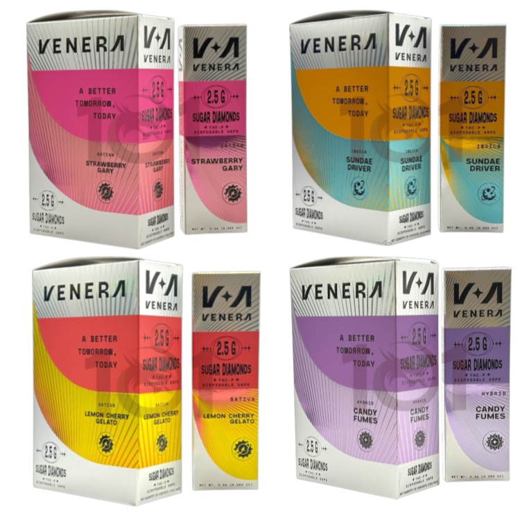 VENERA SUGAR DIAMONDS THCP 2.5GM