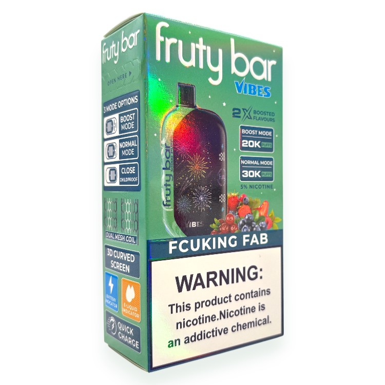 FRUTY BAR VIBES 30000 5% - FCUKING FAB