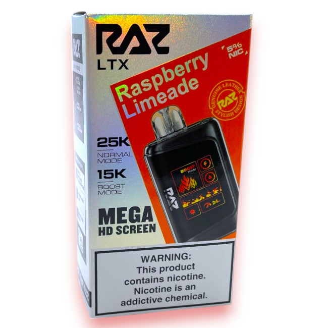 RAZ LTX 25000 5% - RASPBERRY LIMEADE