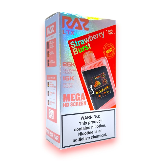 RAZ LTX 25000 5% - STRAWBERRY BURST