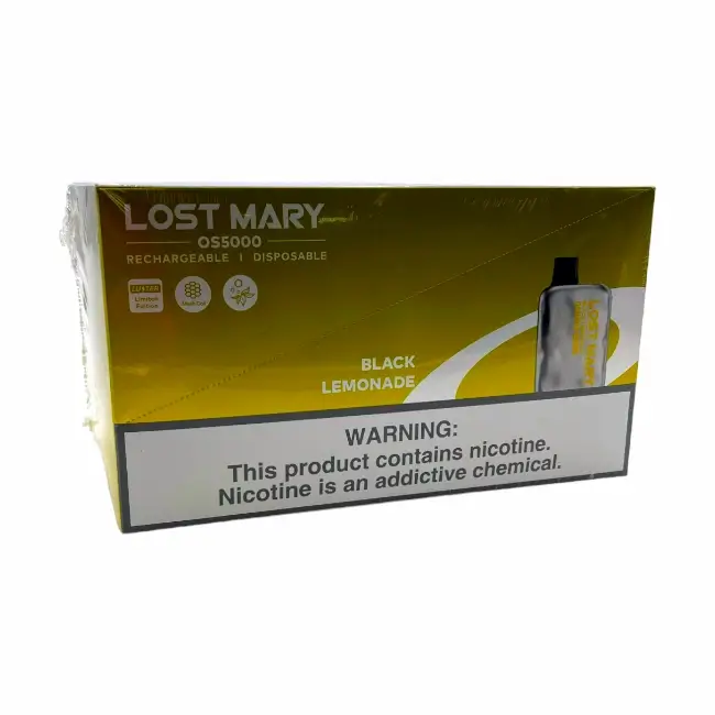 LOST MARY OS5000 LUSTER 5% - BLACK LEMONADE