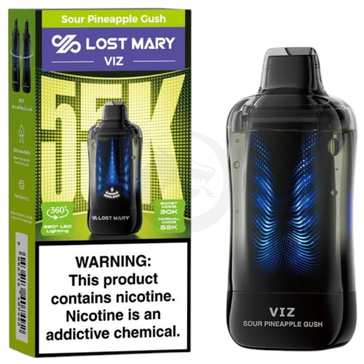 LOST MARY VIZ 55000 5% - SOUR PINEAPPLE GUSH