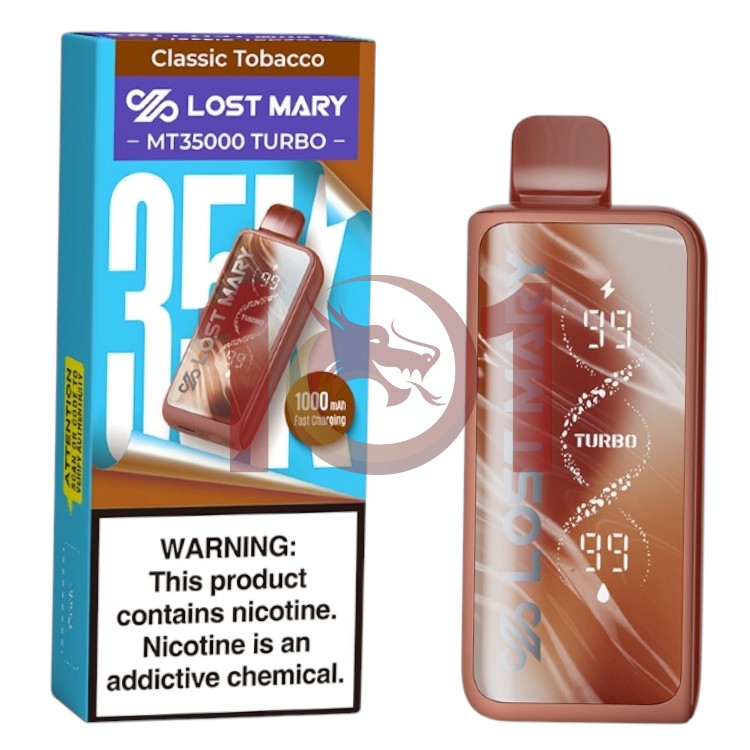 LOST MARY MT35000 TURBO 5% - CLASSIC TOBACCO