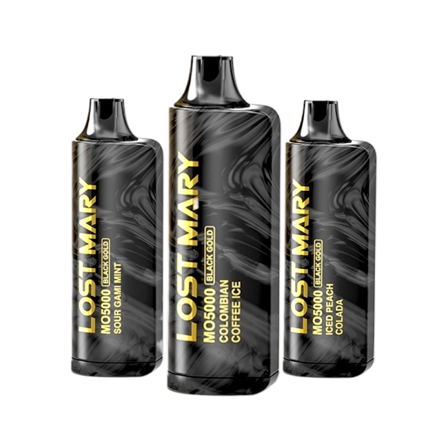 LOST MARY MO5000 BLACK GOLD EDITION 5%