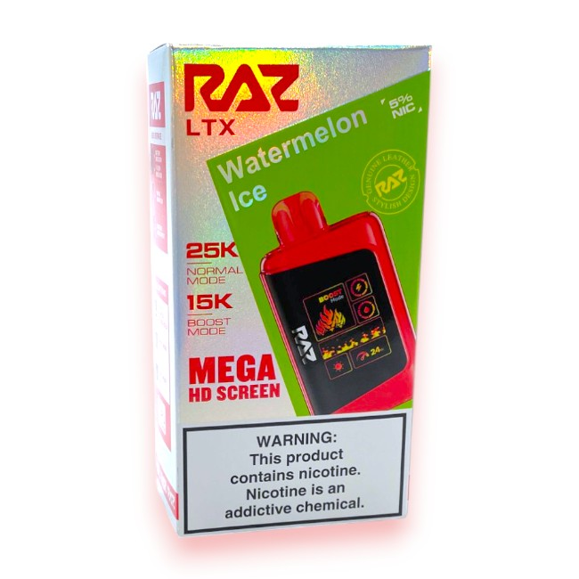 RAZ LTX 25000 5% - WATERMELON ICE