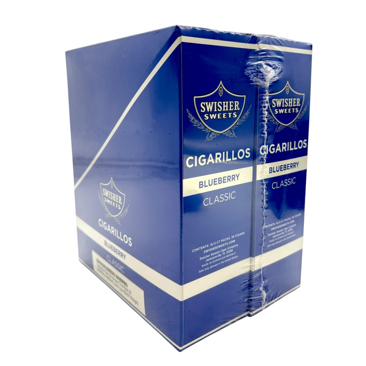 SWISHER SWEETS SP 2/1.39 2CT PK - BLUEBERRY