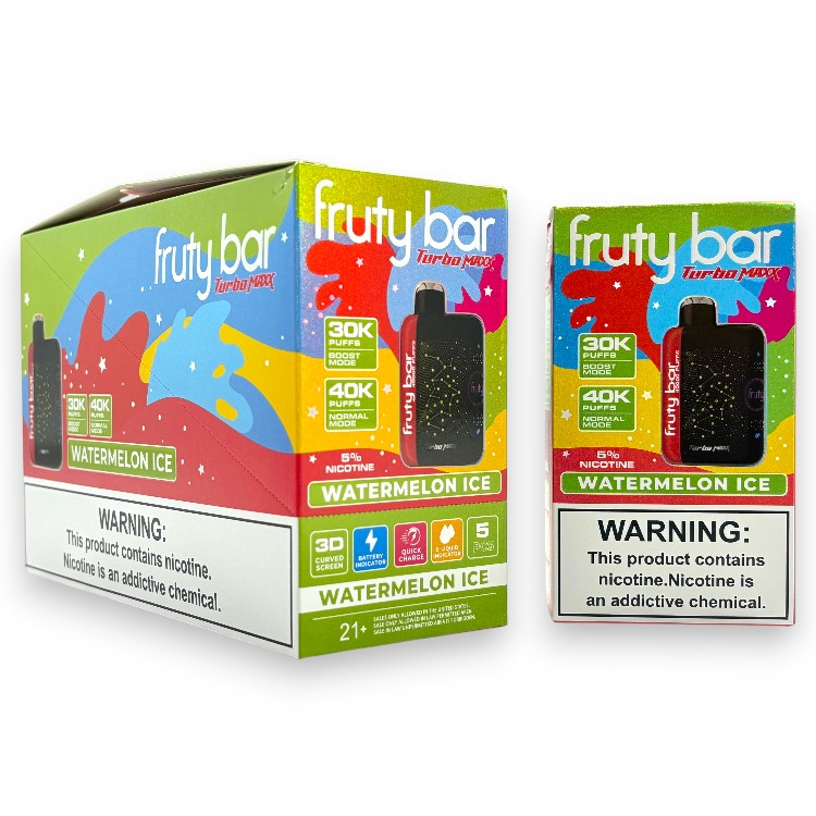 FRUTY BAR TURBO MAX 40000 5% - WATERMELON ICE