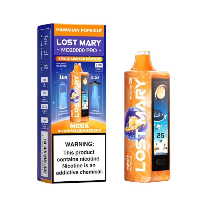 LOST MARY MO20000 PRO SPACE LIMITED EDITION 5% - HAWAIIAN POPSICLE