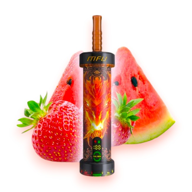 MFU SHISHA X1 40000 0.5% - STRAWBERRY WATERMELON