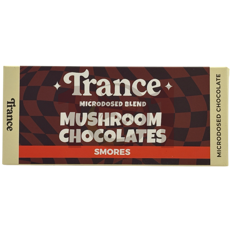 TRANCE - MUSHROOM - CHOCOLATE - MICRODOSED BLEND - 10GM/CT - 10CT/PK - SMORES