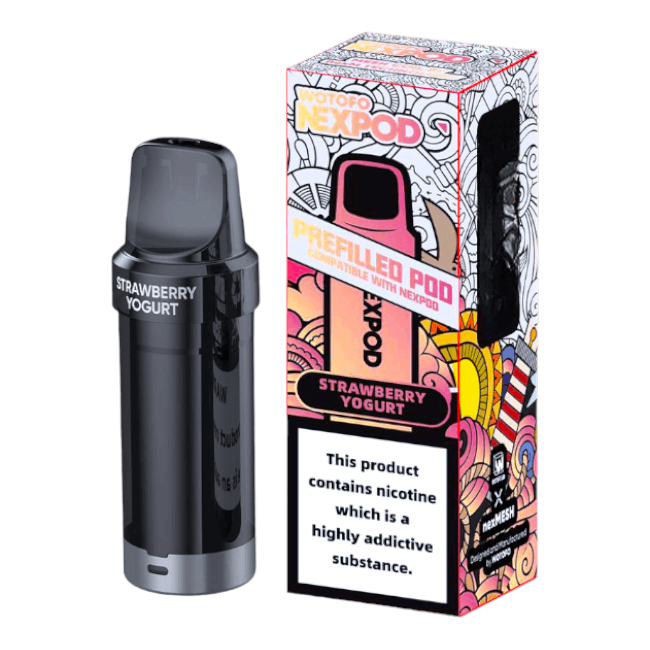 WOTOFO NEXPOD 5000 SALT NIC 5% - STRAWBERRY YOGURT