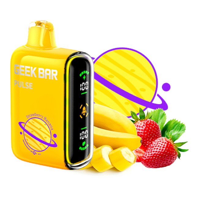 GEEK BAR PULSE 15000 5% - STRAWBERRY BANANA