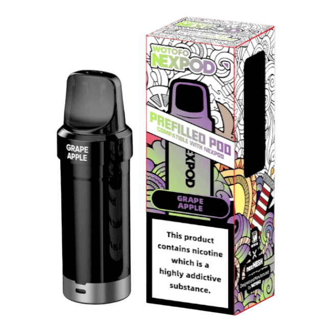 WOTOFO NEXPOD 5000 SALT NIC 5% - GRAPE APPLE