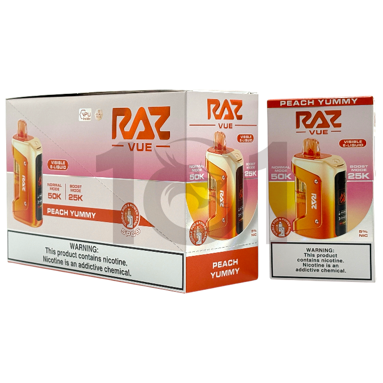 RAZ VUE 50000 KIT 5% - PEACH YUMMY