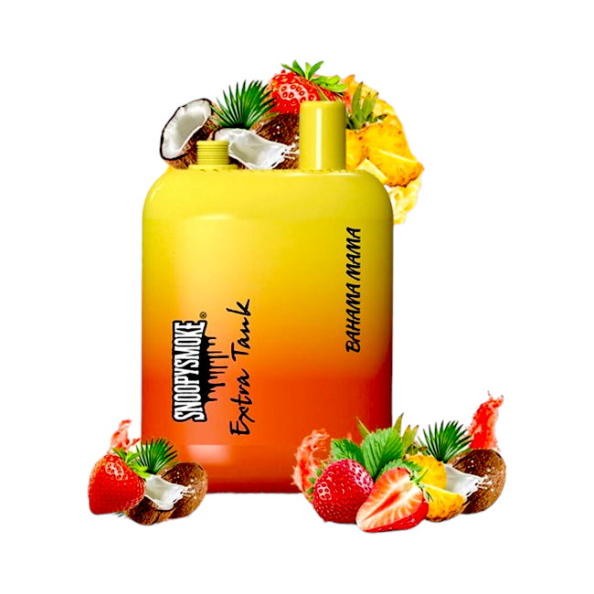 SNOOPY SMOKE EXTRA TANK 15000 5% - BAHAMA MAMA